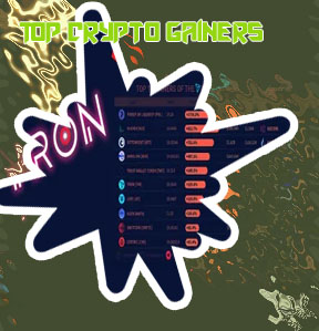 Top crypto gainers